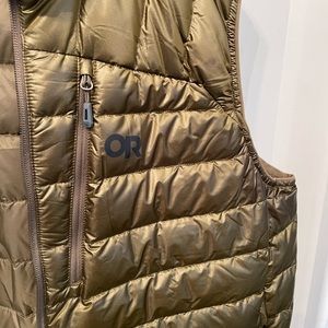 Men’s Outdoor Research Olive Green Vest